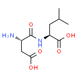 ChemSpider 2D Image | H-ASP-LEU-OH | C10H18N2O5