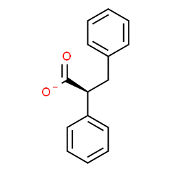 ChemSpider 2D Image | (2S)-2,3-Diphenylpropanoate | C15H13O2