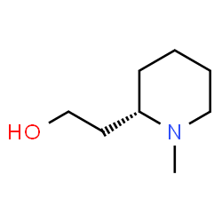 ChemSpider 2D Image | 2-[(2S)-1-Methyl-2-piperidinyl]ethanol | C8H17NO