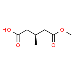 ChemSpider 2D Image | 1-Methyl (3S)-3-methylpentanedioate | C7H12O4