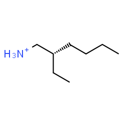 ChemSpider 2D Image | (2S)-2-Ethyl-1-hexanaminium | C8H20N