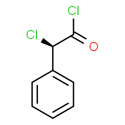 ChemSpider 2D Image | (2R)-Chloro(phenyl)acetyl chloride | C8H6Cl2O