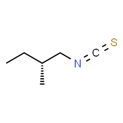 ChemSpider 2D Image | (2R)-1-Isothiocyanato-2-methylbutane | C6H11NS