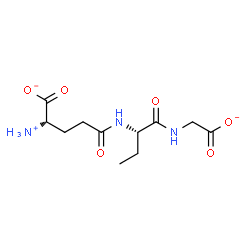 ChemSpider 2D Image | (2S)-2-Ammonio-5-({(2S)-1-[(carboxylatomethyl)amino]-1-oxo-2-butanyl}amino)-5-oxopentanoate | C11H18N3O6