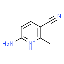ChemSpider 2D Image | 6-Amino-3-cyano-2-methylpyridinium | C7H8N3