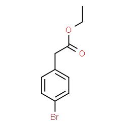 ChemSpider 2D Image | Ethyl 4-bromophenylacetate | C10H11BrO2