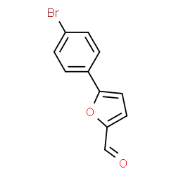 ChemSpider 2D Image | 5-(4-Bromophenyl)furfural | C11H7BrO2