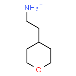ChemSpider 2D Image | 2-(Tetrahydro-2H-pyran-4-yl)ethanaminium | C7H16NO