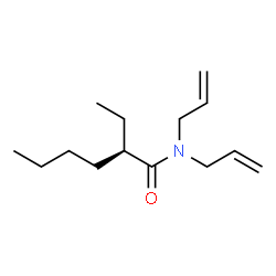 ChemSpider 2D Image | (2R)-N,N-Diallyl-2-ethylhexanamide | C14H25NO