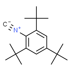 ChemSpider 2D Image | 2-Isocyano-1,3,5-tris(2-methyl-2-propanyl)benzene | C19H29N