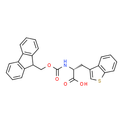 ChemSpider 2D Image | Fmoc-L-3-Benzothienylalanine | C26H21NO4S