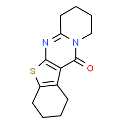 ChemSpider 2D Image | 1,2,3,4,6,7,8,9-Octahydro-11-thia-5a,10-diaza-benzo[b]fluoren-5-one | C14H16N2OS