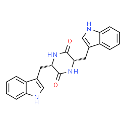 ChemSpider 2D Image | Fellutanine A | C22H20N4O2