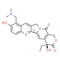 ChemSpider 2D Image | Topotecan Hydrochloride | C23H24ClN3O5