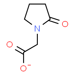 ChemSpider 2D Image | (2-Oxo-1-pyrrolidinyl)acetate | C6H8NO3