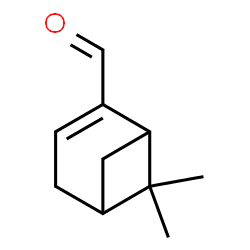 ChemSpider 2D Image | (±)-Myrtenal | C10H14O