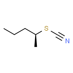 ChemSpider 2D Image | (2S)-2-Pentanyl thiocyanate | C6H11NS
