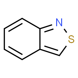 ChemSpider 2D Image | 2,1-Benzothiazole | C7H5NS
