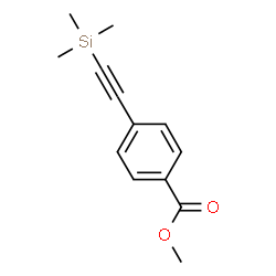 ChemSpider 2D Image | Methyl 4-[(trimethylsilyl)ethynyl]benzoate | C13H16O2Si