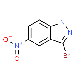 ChemSpider 2D Image | 3-Bromo-5-nitroindazole | C7H4BrN3O2