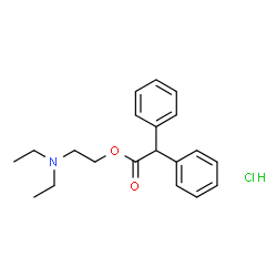 ChemSpider 2D Image | Adiphenine Hydrochloride | C20H26ClNO2