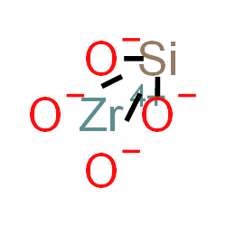 ChemSpider 2D Image | ZIRCONIUM SILICATE | O4SiZr