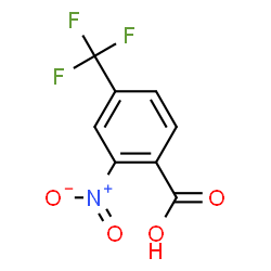 ChemSpider 2D Image | 2-Nitro-4-(trifluoromethyl)benzoic acid | C8H4F3NO4