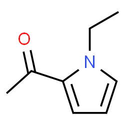 ChemSpider 2D Image | 1-(1-Ethyl-1H-pyrrol-2-yl)ethanone | C8H11NO