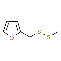 ChemSpider 2D Image | Methyl 2-furylmethyl disulfide | C6H8OS2