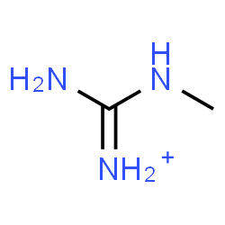 ChemSpider 2D Image | Imino(methylamino)methanaminium | C2H8N3
