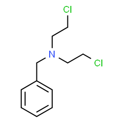 ChemSpider 2D Image | benzylbis(2-chloroethyl)amine | C11H15Cl2N