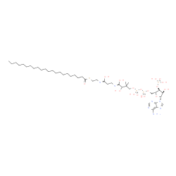 ChemSpider 2D Image | Docosanoyl-CoA | C43H78N7O17P3S