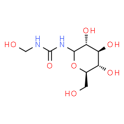 ChemSpider 2D Image | N-[(Hydroxymethyl)carbamoyl]-D-glucopyranosylamine | C8H16N2O7
