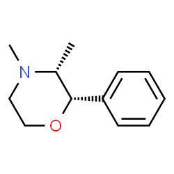 ChemSpider 2D Image | (2S,3R)-3,4-Dimethyl-2-phenylmorpholine | C12H17NO