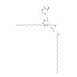ChemSpider 2D Image | (2S)-3-{[6-O-(alpha-D-Galactopyranosyl)-L-altropyranosyl]oxy}-1,2-propanediyl dioctadecanoate | C51H96O15