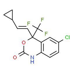 ChemSpider 2D Image | DIHYDRO EFAVIRENZ, (E)- | C14H11ClF3NO2