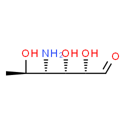 ChemSpider 2D Image | 4-Amino-4,6-dideoxy-D-talose | C6H13NO4