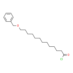 ChemSpider 2D Image | 13-(Benzyloxy)tridecanoyl chloride | C20H31ClO2
