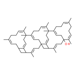 ChemSpider 2D Image | (2Z,6Z,10Z,14E,18Z,22Z,26Z,30E,34Z,38Z)-3,7,11,15,19,23,27,31,35,39,43-Undecamethyl-2,6,10,14,18,22,26,30,34,38,42-tetratetracontaundecaen-1-ol | C55H90O