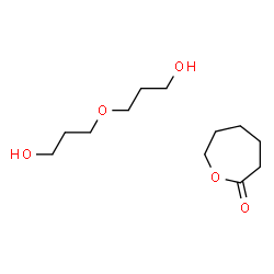 ChemSpider 2D Image | 2-Oxepanone - 3,3'-oxydi(1-propanol) (1:1) | C12H24O5