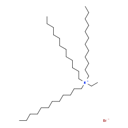 ChemSpider 2D Image | N,N-Didodecyl-N-ethyl-1-dodecanaminium bromide | C38H80BrN