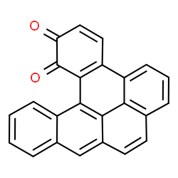 ChemSpider 2D Image | Naphtho[1,2,3,4-pqr]tetraphene-1,2-dione | C24H12O2
