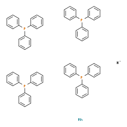 ChemSpider 2D Image | hydride;rhodium;triphenylphosphane | C72H61P4Rh