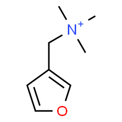 ChemSpider 2D Image | 3-Furyl-N,N,N-trimethylmethanaminium | C8H14NO