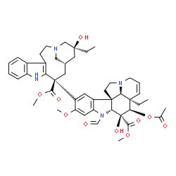 ChemSpider 2D Image | vincristine | C46H56N4O10