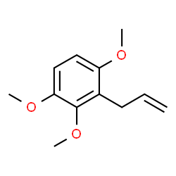 ChemSpider 2D Image | 2-Allyl-1,3,4-trimethoxybenzene | C12H16O3