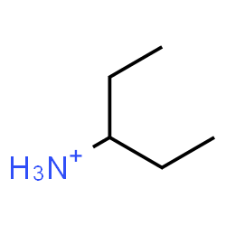 ChemSpider 2D Image | 3-Pentanaminium | C5H14N