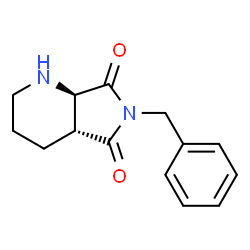 ChemSpider 2D Image | (4aR,7aR)-6-Benzyltetrahydro-1H-pyrrolo[3,4-b]pyridine-5,7(2H,6H)-dione | C14H16N2O2