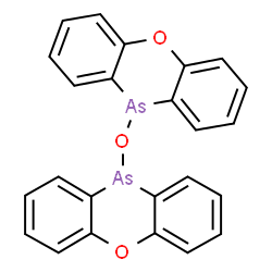 ChemSpider 2D Image | 10,10-Oxybisphenoxarsine | C24H16As2O3
