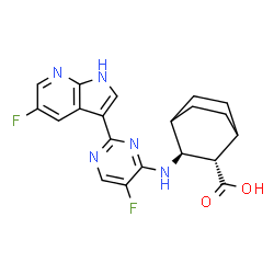 ChemSpider 2D Image | Pimodivir | C20H19F2N5O2